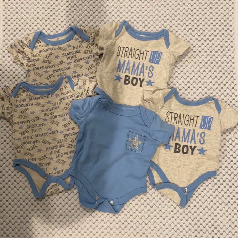 Baby Boy’s Onesie Bundle